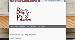 Desktop Screenshot of biglinnyfirearms.com